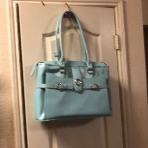 McKlein Large BabyBlue Laptop Bag